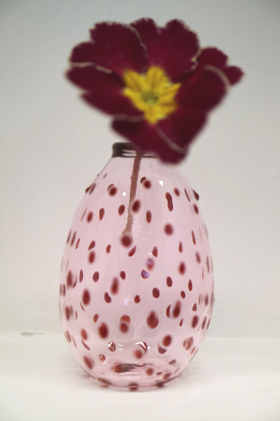 Coloured Polka Dot Vase