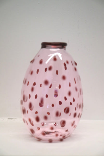 Coloured Polka Dot Vase