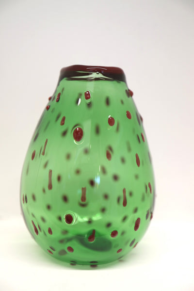 Coloured Polka Dot Vase